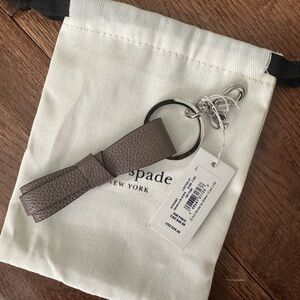 Kate Spade Leather keychain